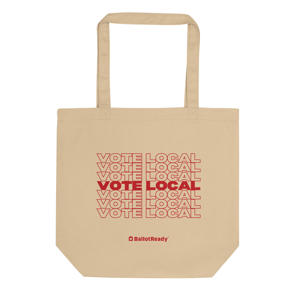 "Vote Local" Eco Tote Bag