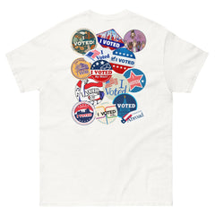 "I Voted" Stickers Unisex classic tee