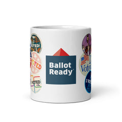 "I Voted" Stickers Mug