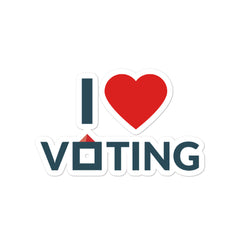 I Heart Voting II stickers