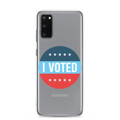 I Voted Sticker Samsung Case