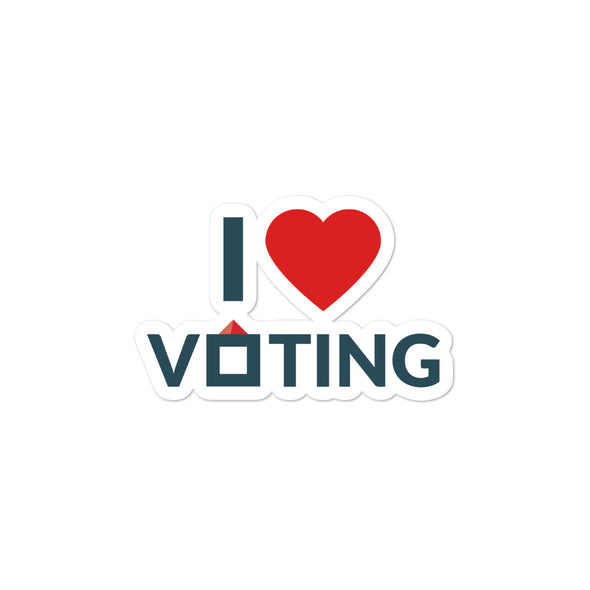 I Heart Voting II stickers