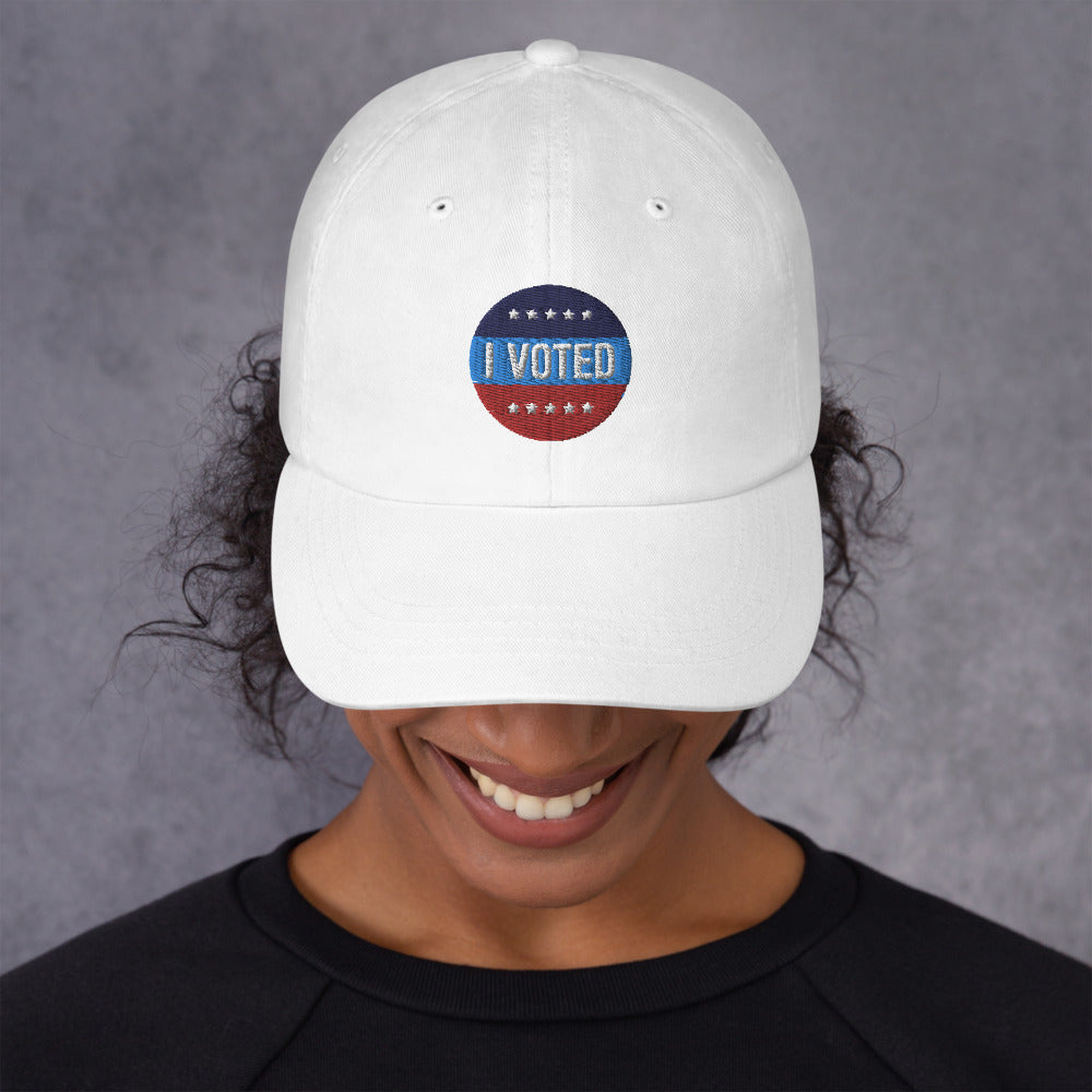 I Voted Sticker Hat